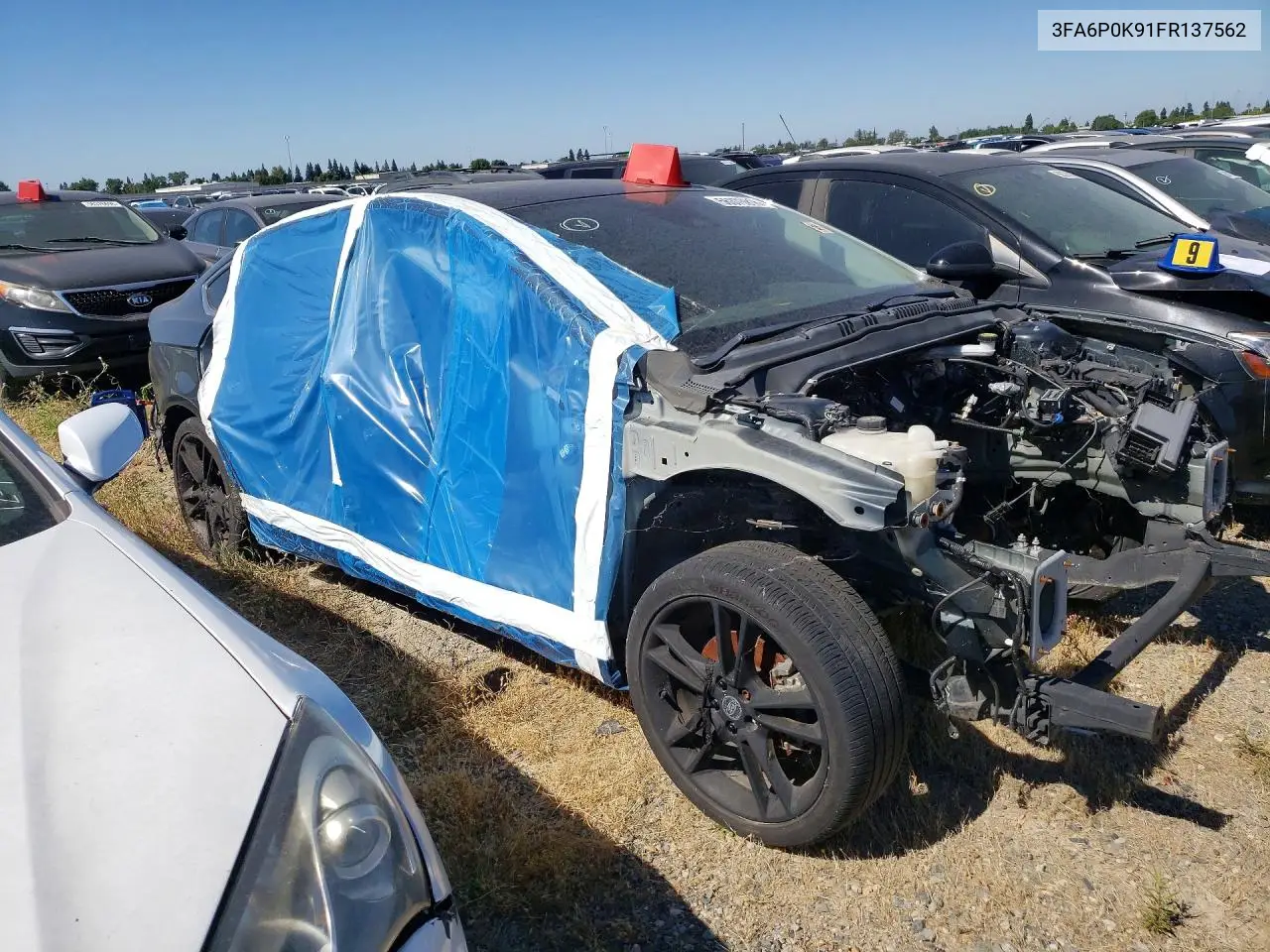 3FA6P0K91FR137562 2015 Ford Fusion Titanium