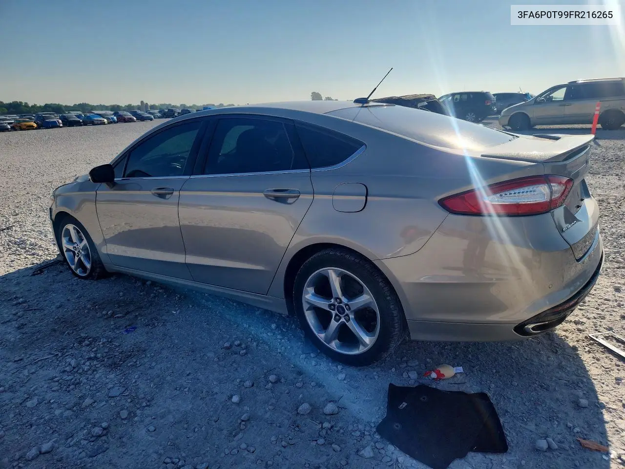 2015 Ford Fusion Se VIN: 3FA6P0T99FR216265 Lot: 60245696