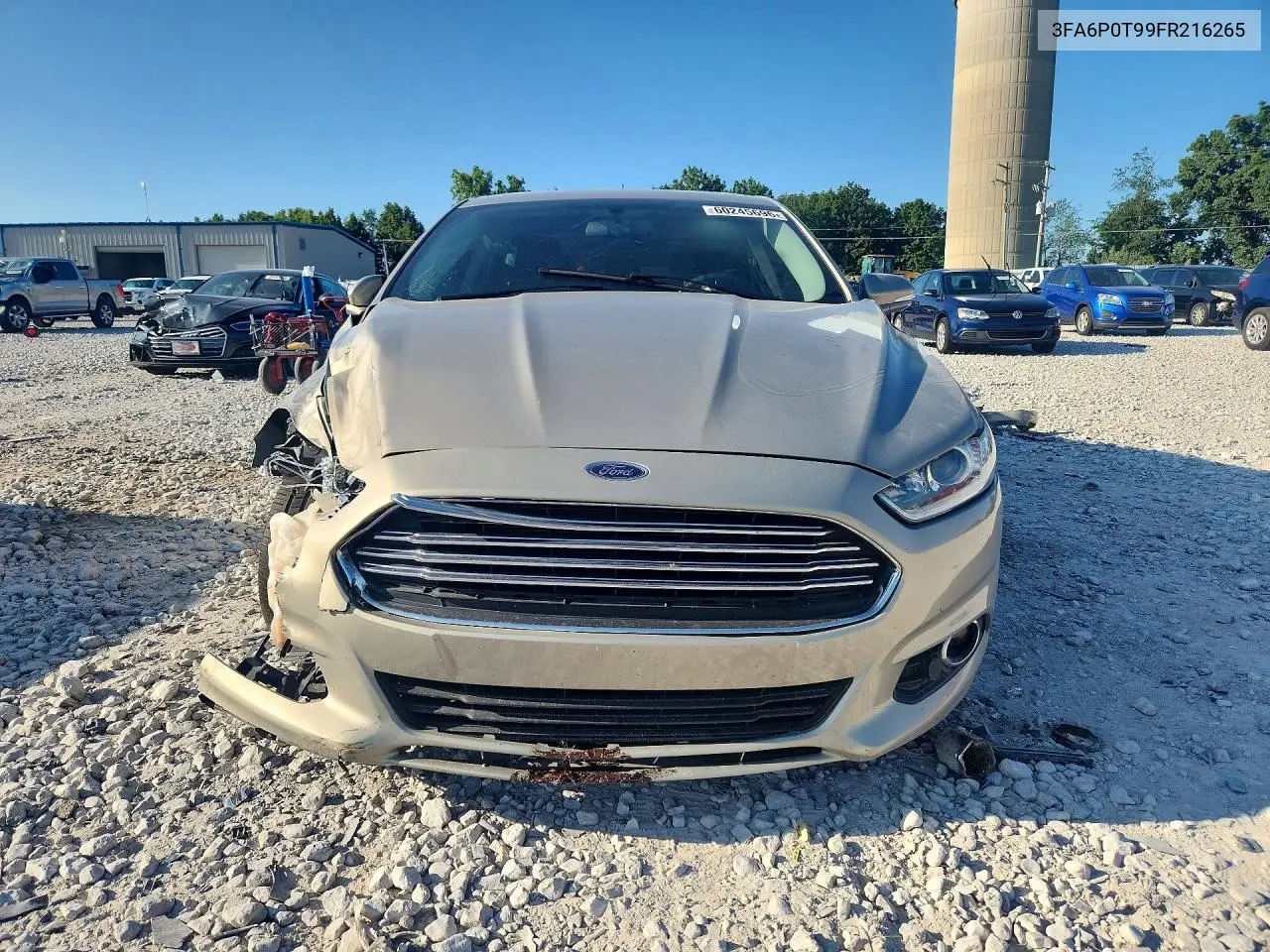 2015 Ford Fusion Se VIN: 3FA6P0T99FR216265 Lot: 60245696