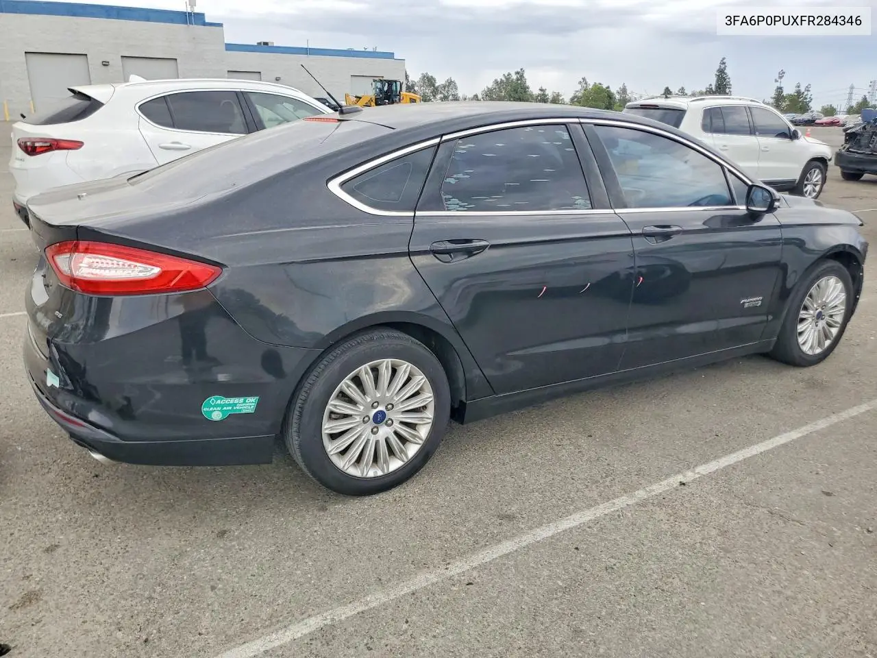 2015 Ford Fusion Se Phev VIN: 3FA6P0PUXFR284346 Lot: 61578006