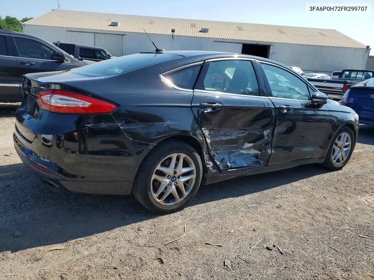 2015 Ford Fusion Se VIN: 3FA6P0H72FR299707 Lot: 61768386