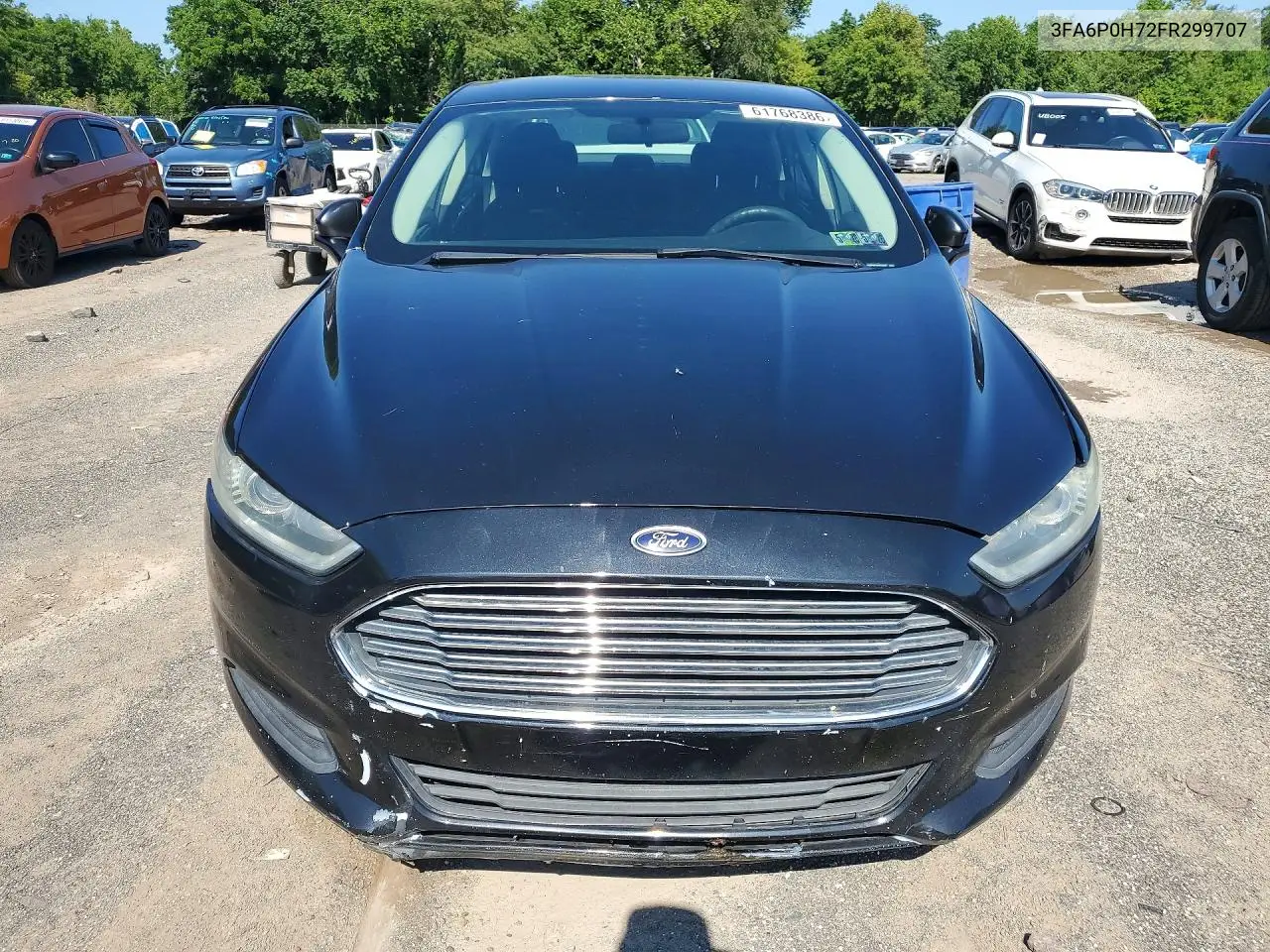 2015 Ford Fusion Se VIN: 3FA6P0H72FR299707 Lot: 61768386