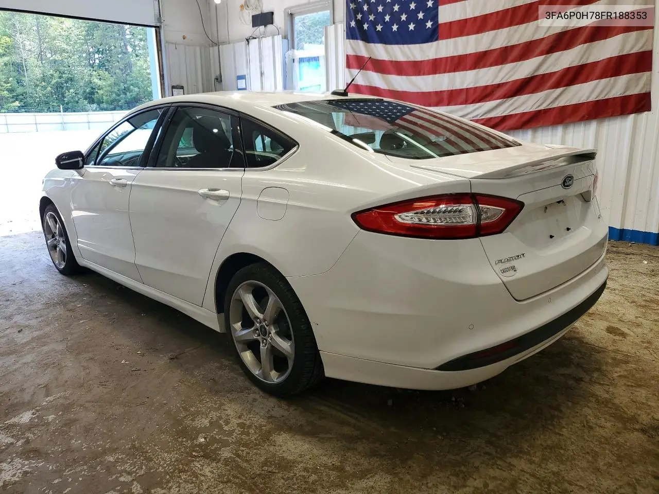 2015 Ford Fusion Se VIN: 3FA6P0H78FR188353 Lot: 61890986