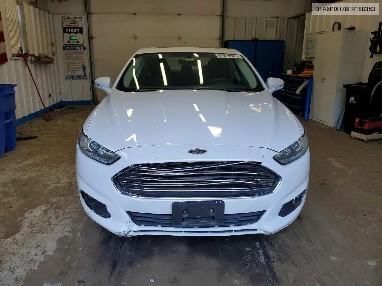2015 Ford Fusion Se VIN: 3FA6P0H78FR188353 Lot: 61890986