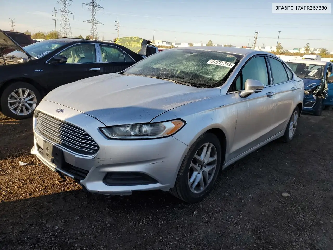 3FA6P0H7XFR267880 2015 Ford Fusion Se