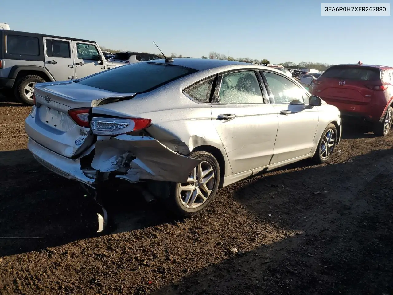 3FA6P0H7XFR267880 2015 Ford Fusion Se