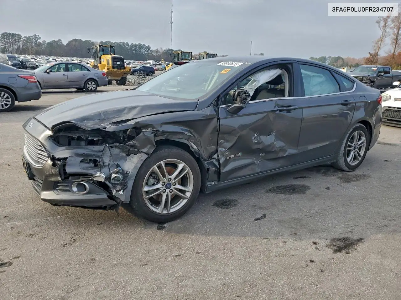 3FA6P0LU0FR234707 2015 Ford Fusion Se Hybrid