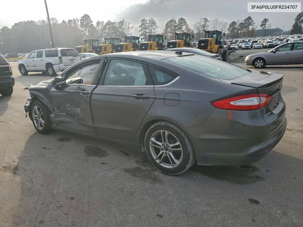 3FA6P0LU0FR234707 2015 Ford Fusion Se Hybrid