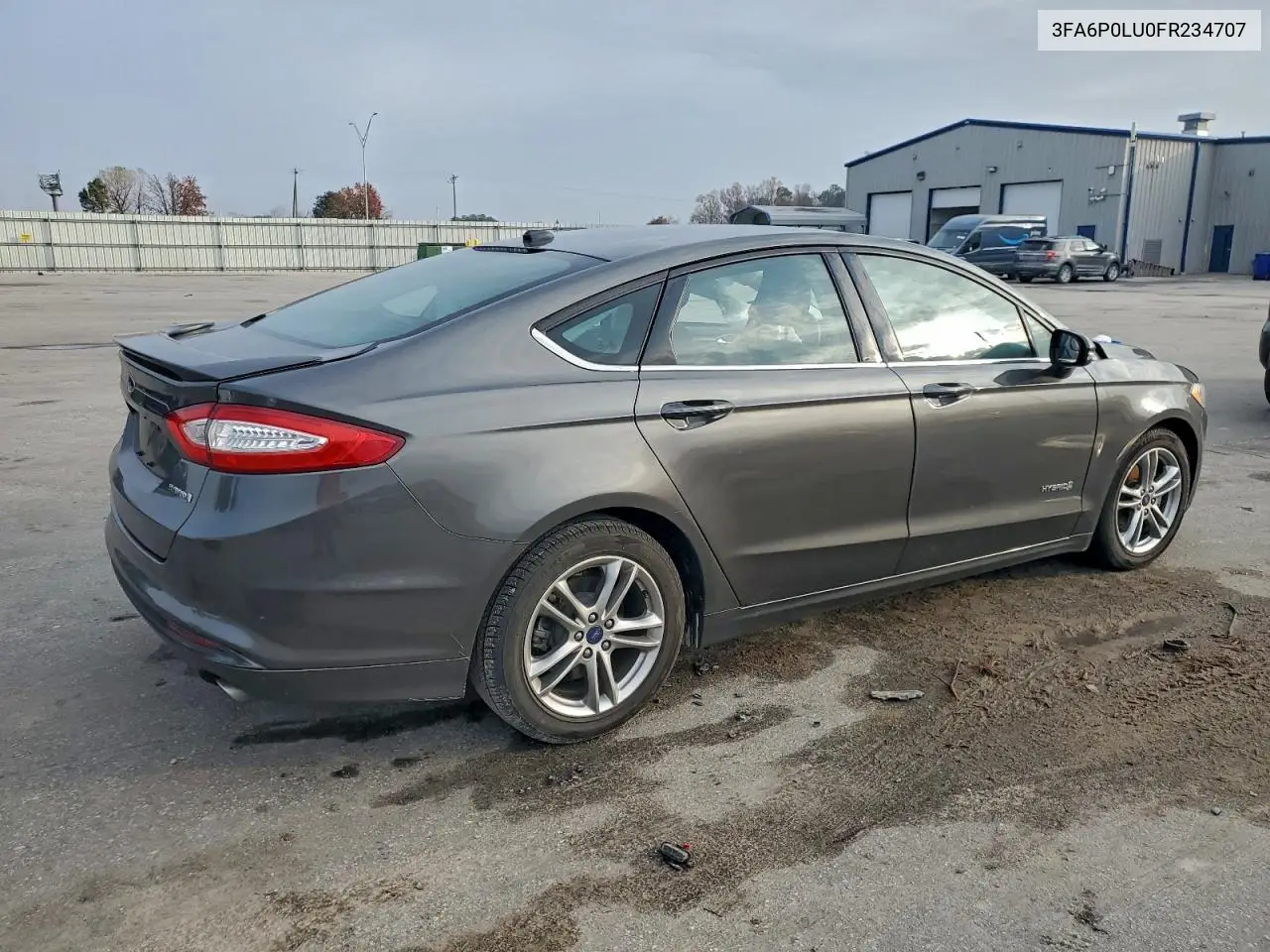3FA6P0LU0FR234707 2015 Ford Fusion Se Hybrid