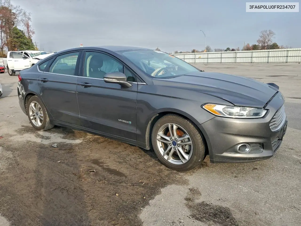 3FA6P0LU0FR234707 2015 Ford Fusion Se Hybrid
