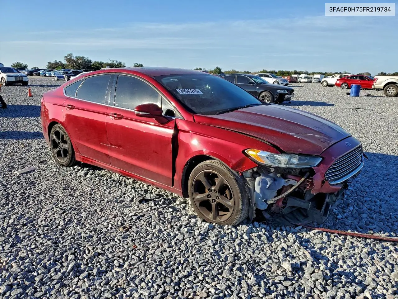 3FA6P0H75FR219784 2015 Ford Fusion