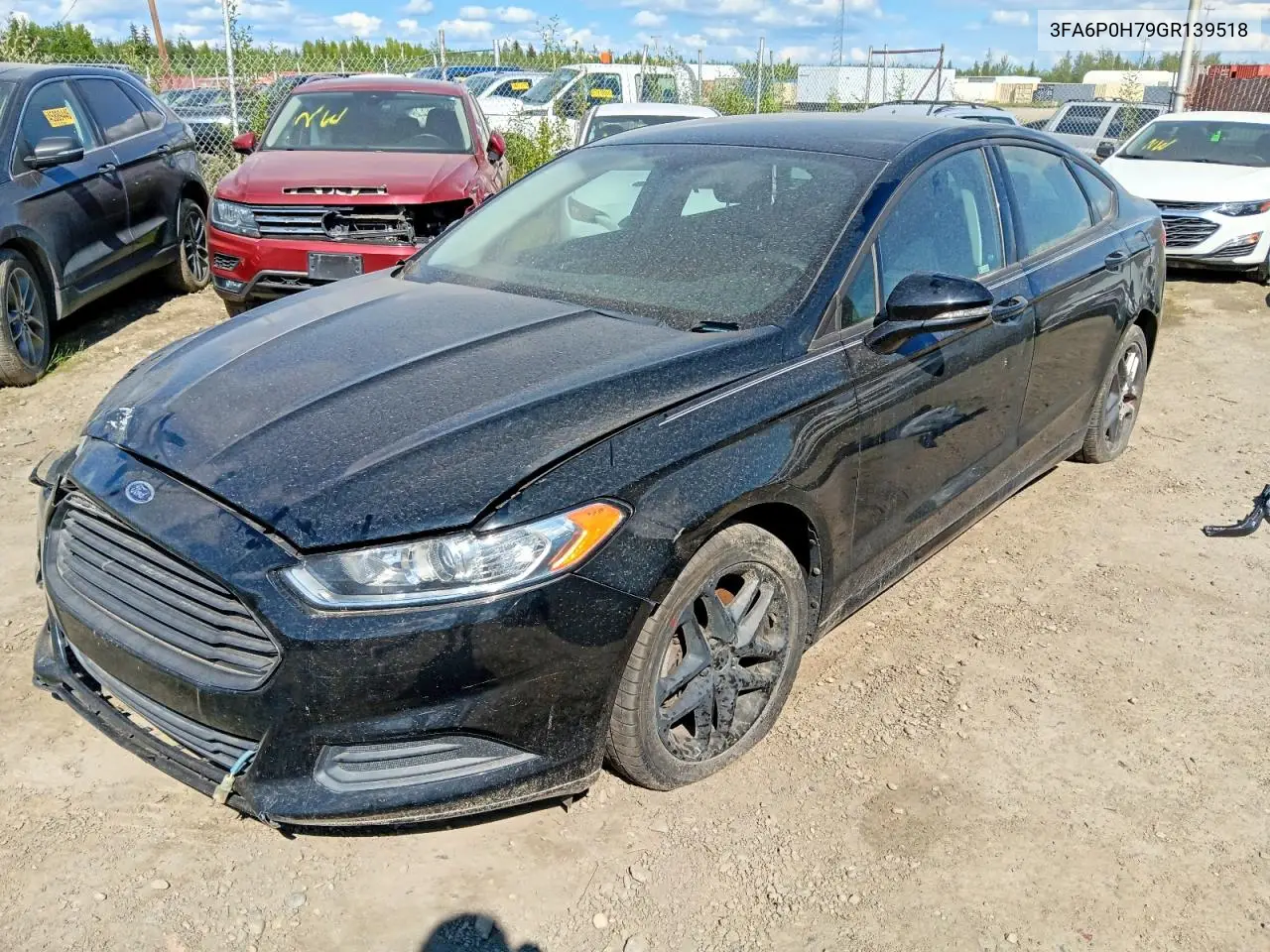 2016 Ford Fusion VIN: 3FA6P0H79GR139518 Lot: 54504266