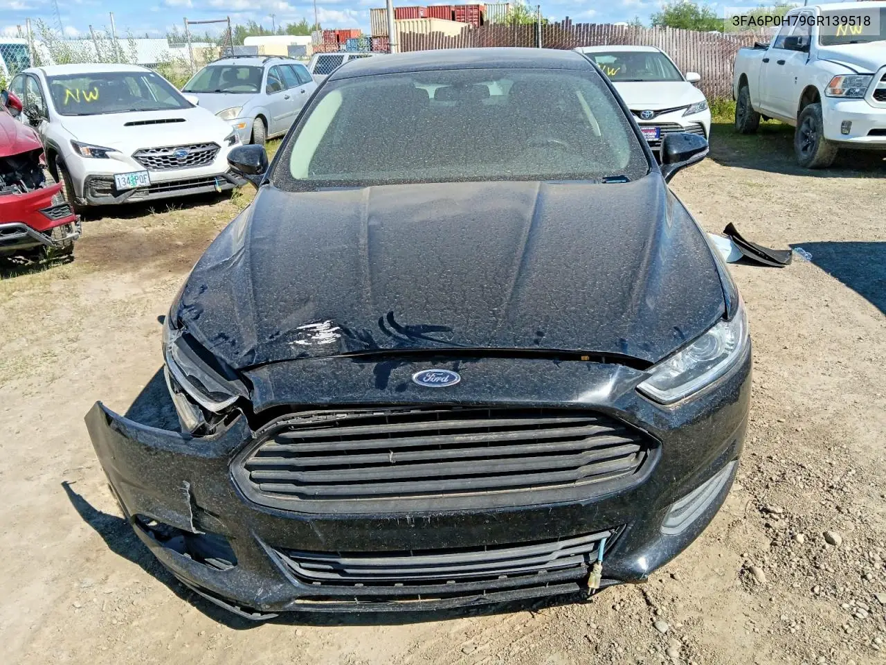 2016 Ford Fusion VIN: 3FA6P0H79GR139518 Lot: 54504266