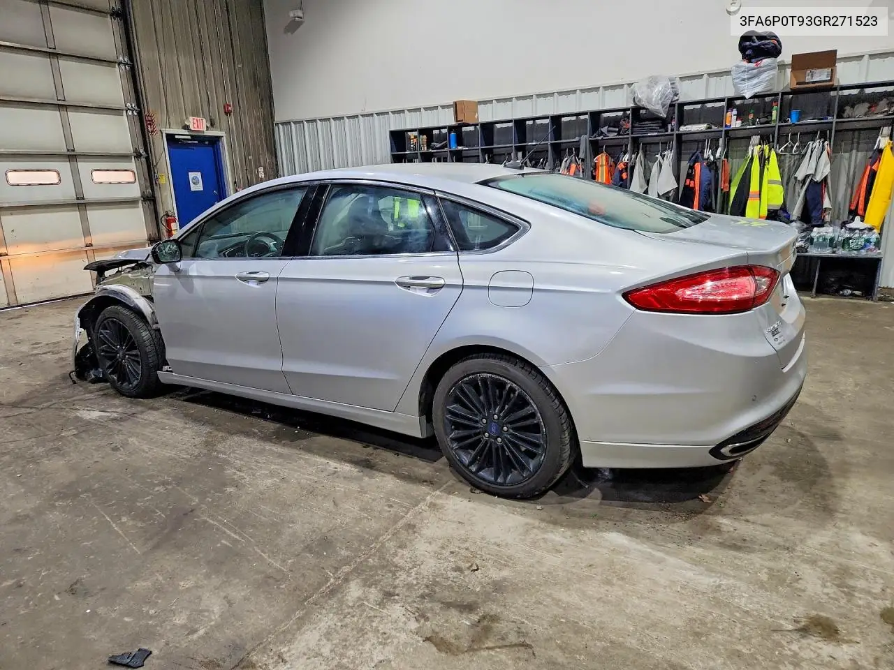 2016 Ford Fusion Se VIN: 3FA6P0T93GR271523 Lot: 57061566
