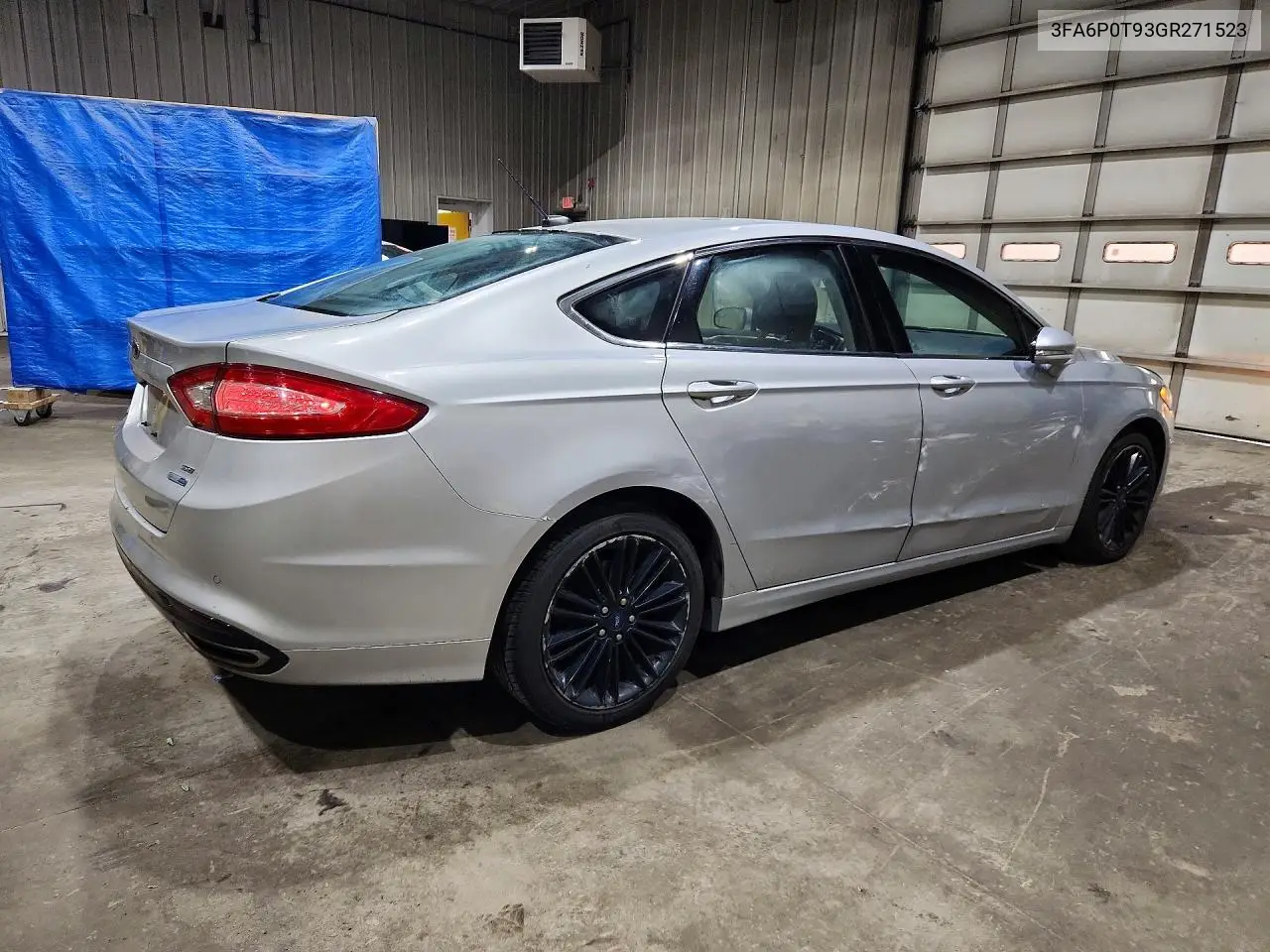 2016 Ford Fusion Se VIN: 3FA6P0T93GR271523 Lot: 57061566