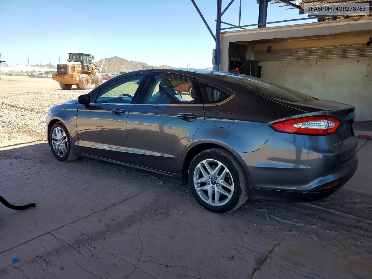 2016 Ford Fusion Se VIN: 3FA6P0H74GR278763 Lot: 58086636