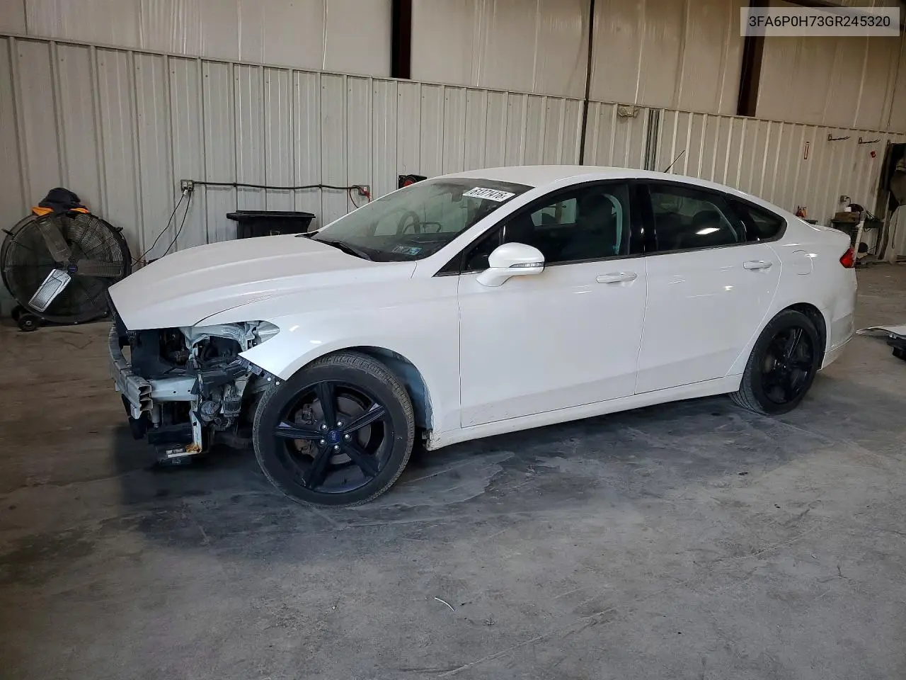 2016 Ford Fusion Se VIN: 3FA6P0H73GR245320 Lot: 61371416