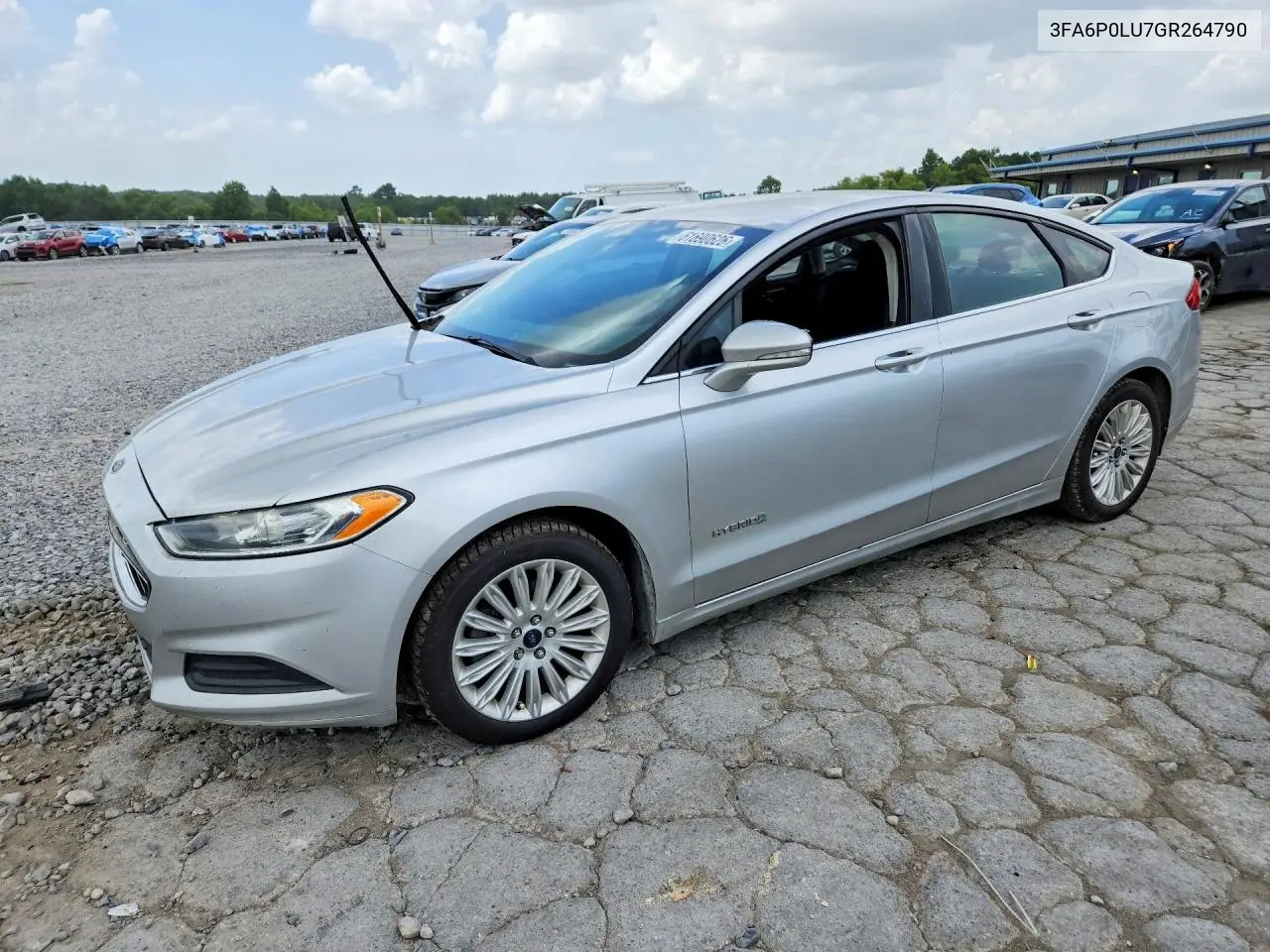 2016 Ford Fusion Se Hybrid VIN: 3FA6P0LU7GR264790 Lot: 61690626
