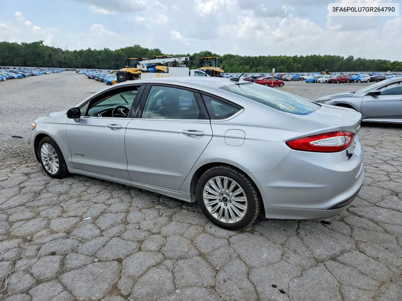 2016 Ford Fusion Se Hybrid VIN: 3FA6P0LU7GR264790 Lot: 61690626