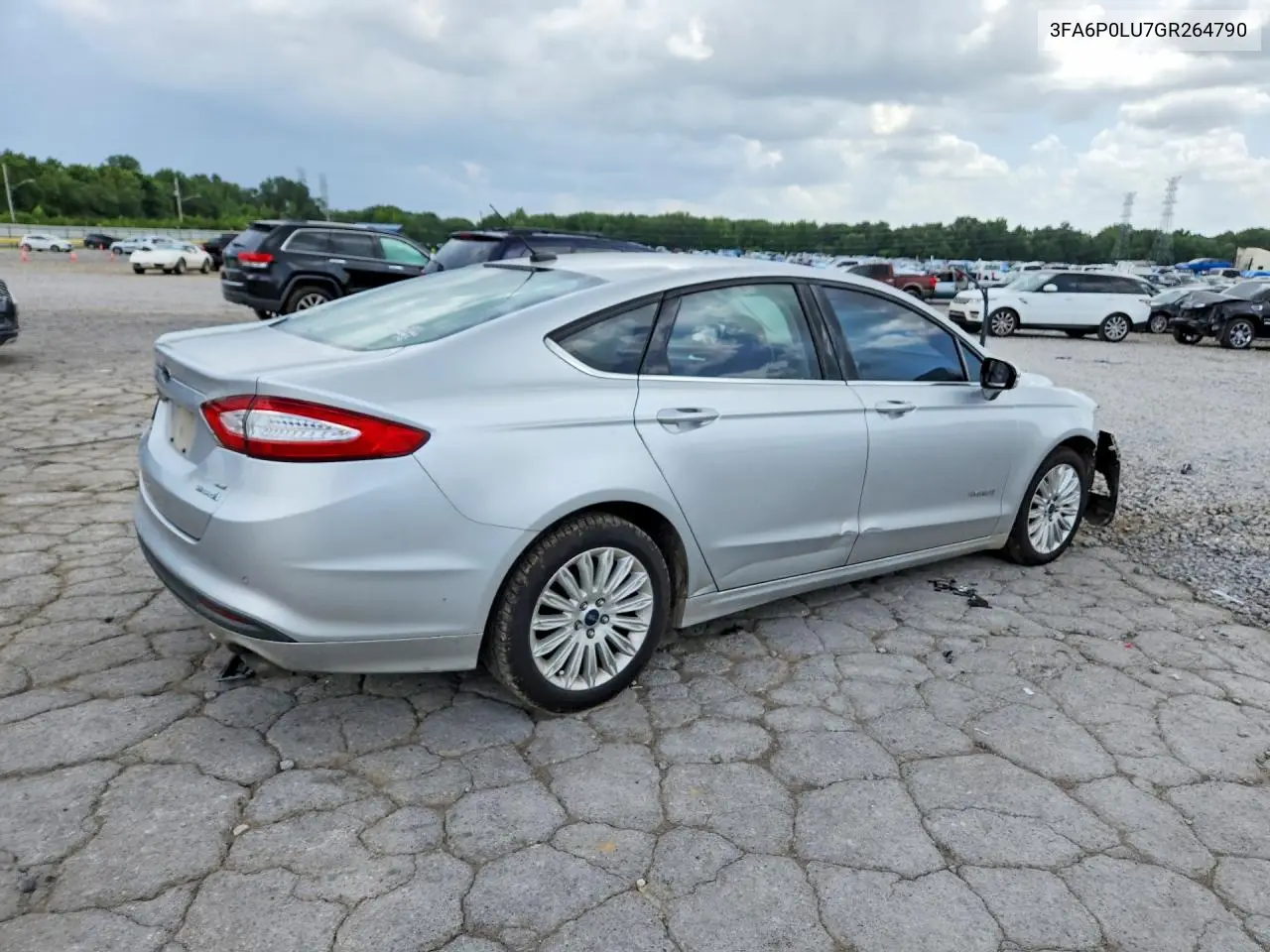 2016 Ford Fusion Se Hybrid VIN: 3FA6P0LU7GR264790 Lot: 61690626