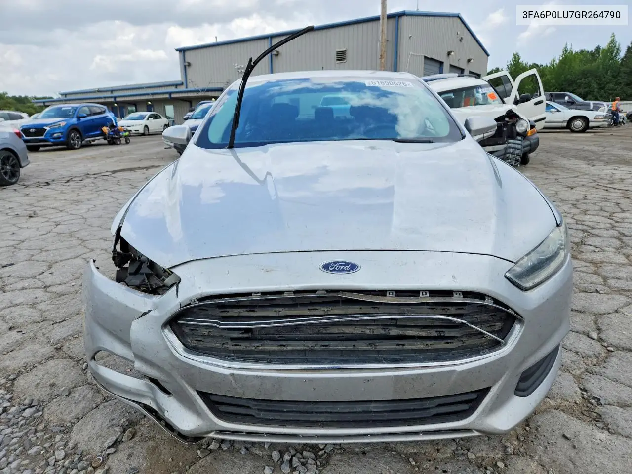 2016 Ford Fusion Se Hybrid VIN: 3FA6P0LU7GR264790 Lot: 61690626