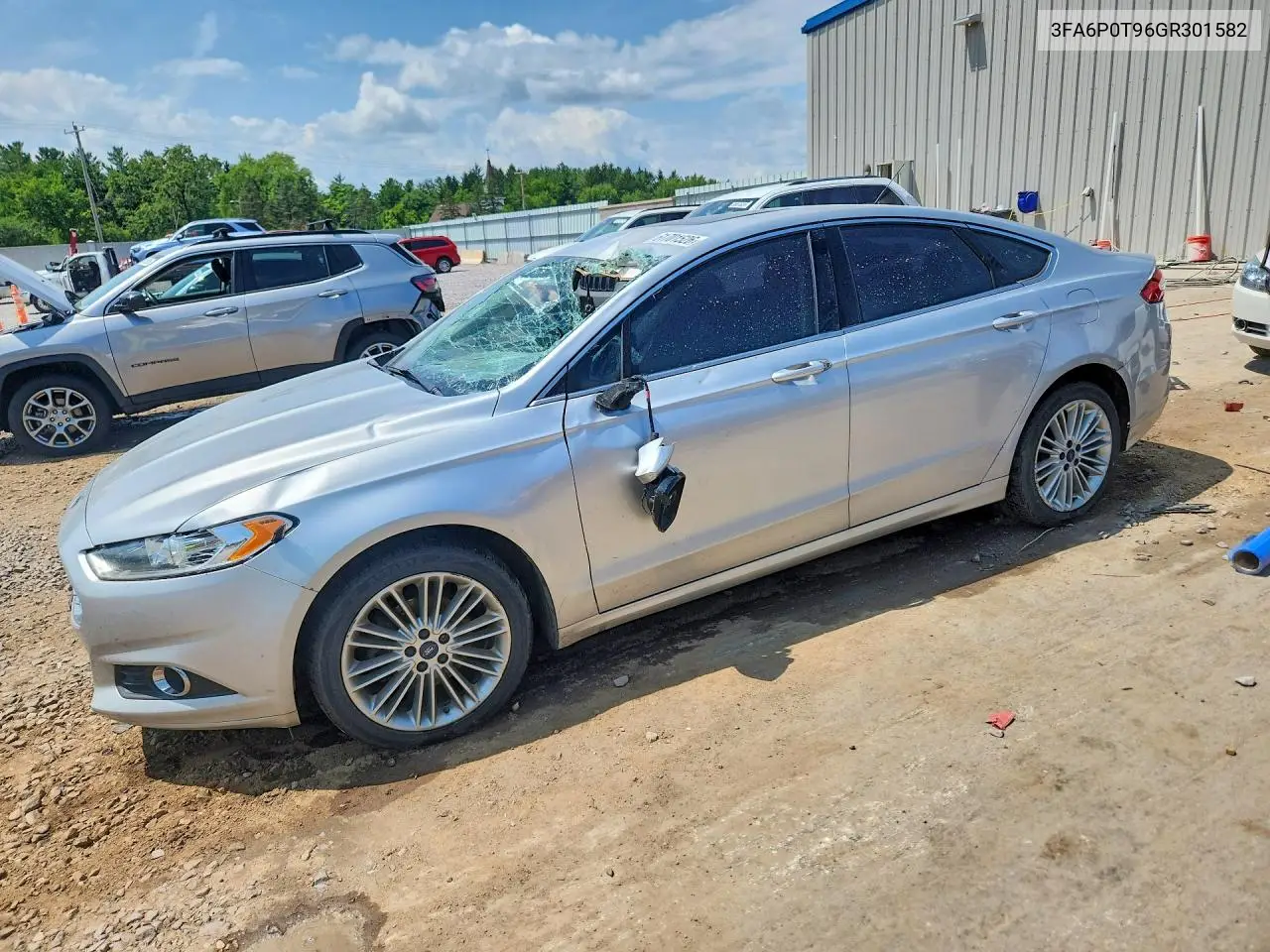 3FA6P0T96GR301582 2016 Ford Fusion Se