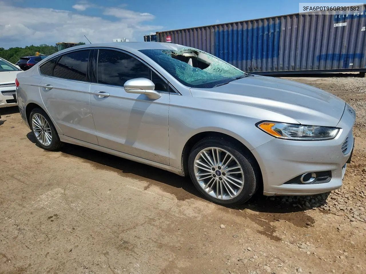 3FA6P0T96GR301582 2016 Ford Fusion Se