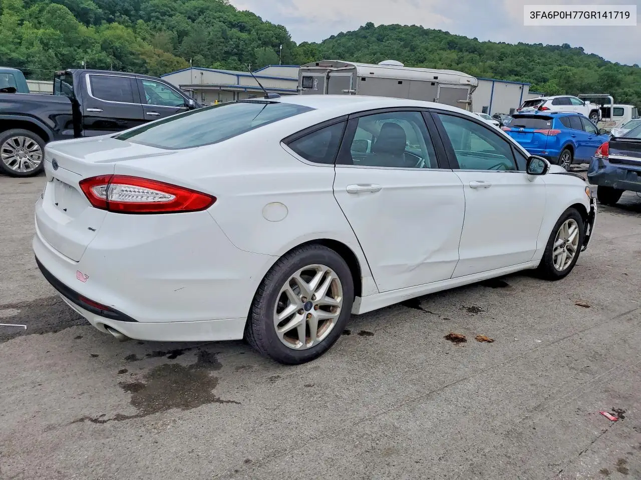 2016 Ford Fusion Se VIN: 3FA6P0H77GR141719 Lot: 61948666