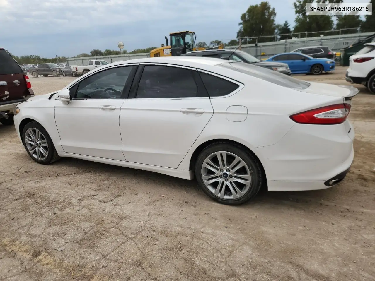 3FA6P0H96GR186216 2016 Ford Fusion Se
