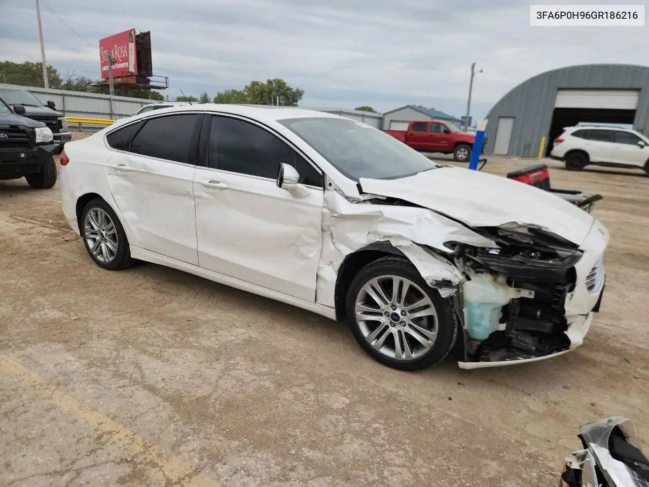 3FA6P0H96GR186216 2016 Ford Fusion Se