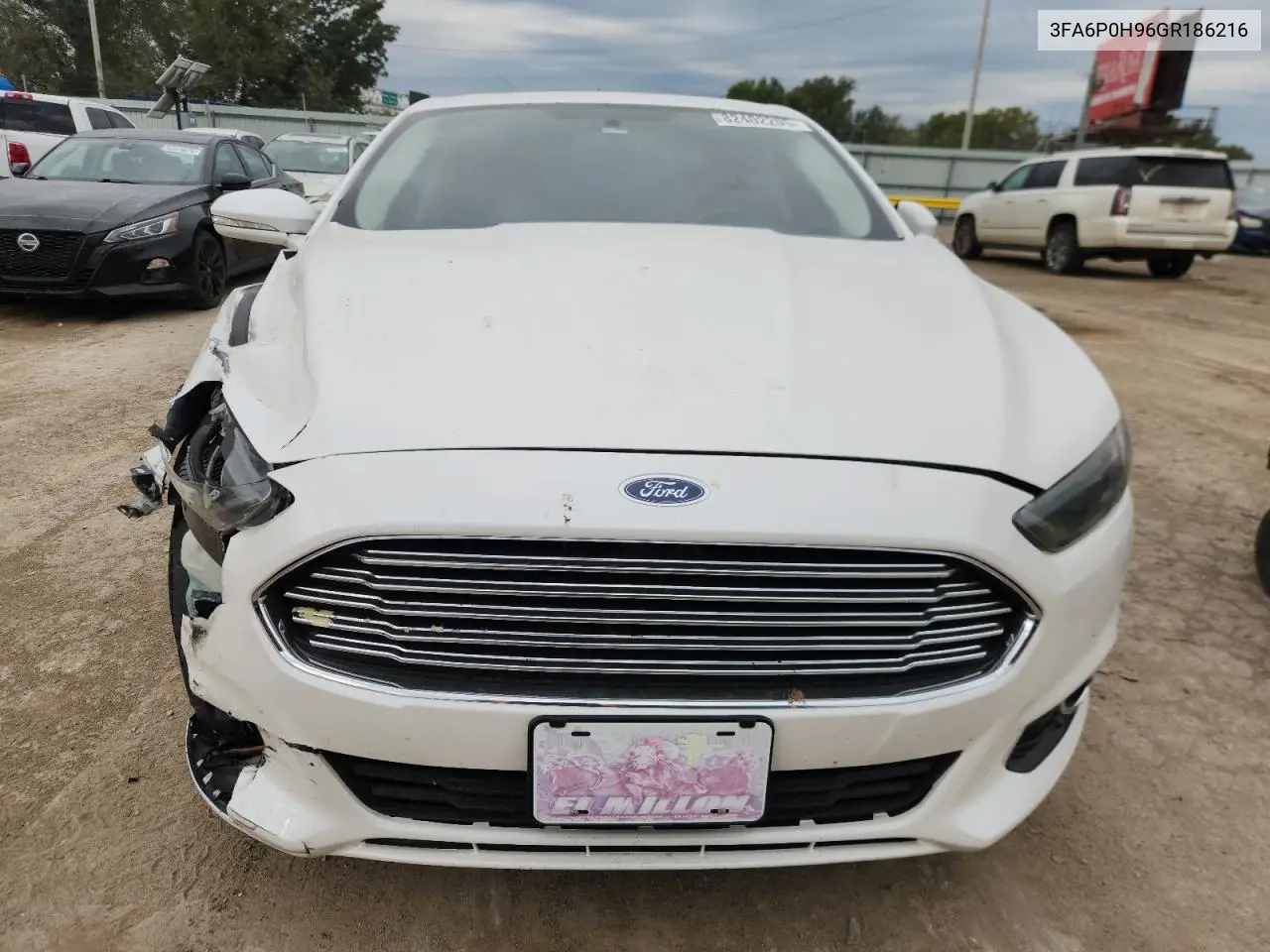 3FA6P0H96GR186216 2016 Ford Fusion Se