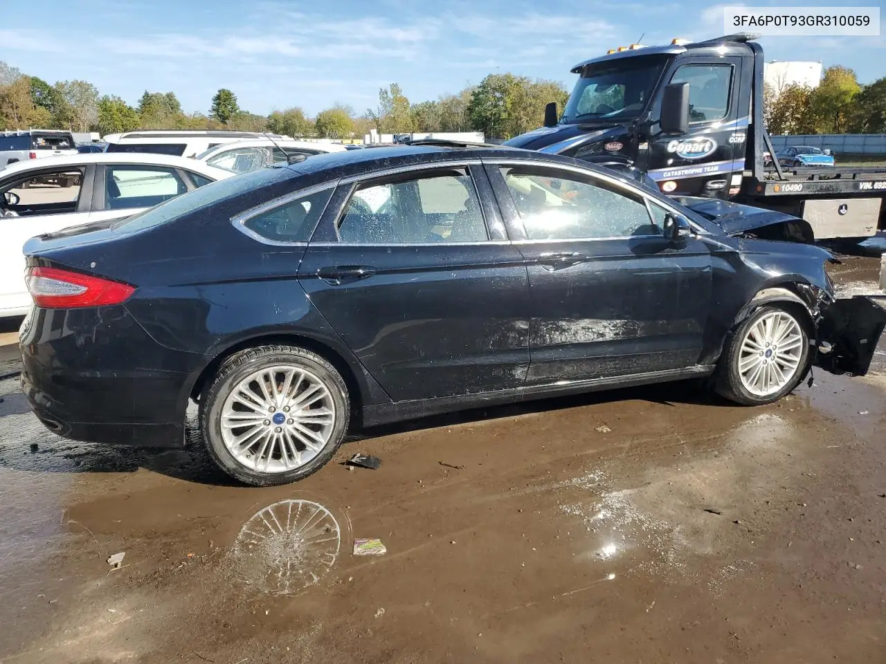 3FA6P0T93GR310059 2016 Ford Fusion Se