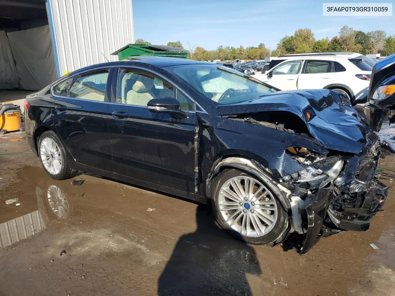 3FA6P0T93GR310059 2016 Ford Fusion Se