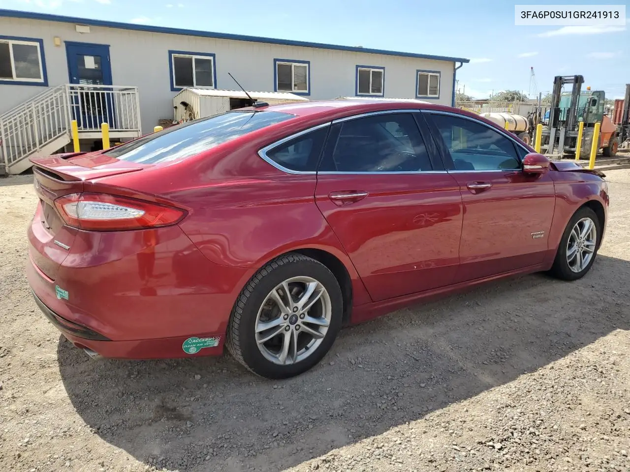 3FA6P0SU1GR241913 2016 Ford Fusion Titanium Phev