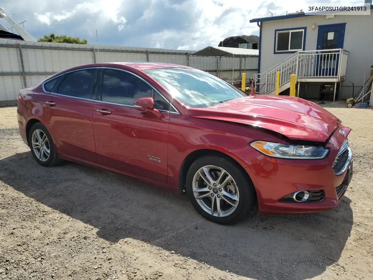 3FA6P0SU1GR241913 2016 Ford Fusion Titanium Phev