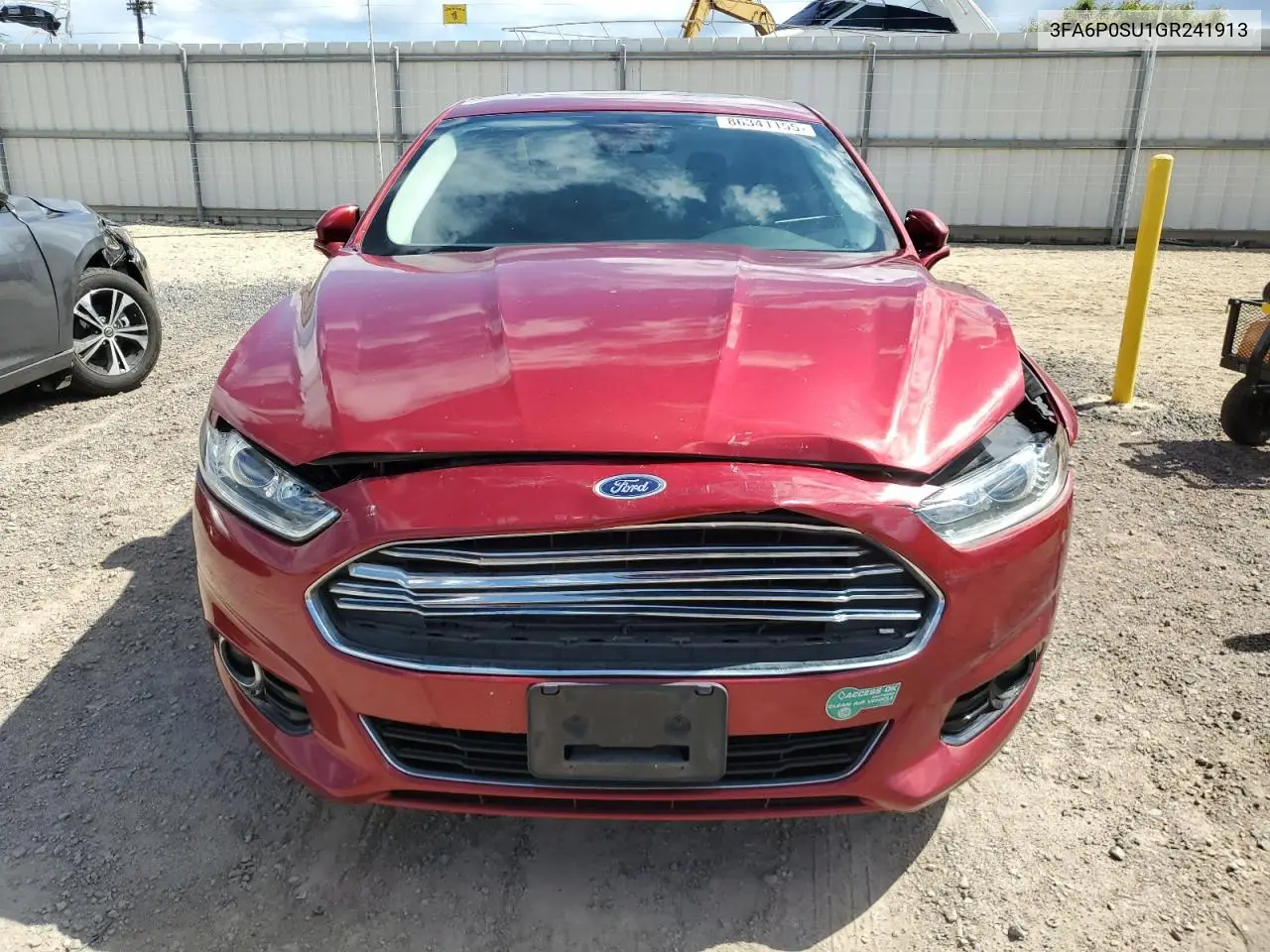 3FA6P0SU1GR241913 2016 Ford Fusion Titanium Phev
