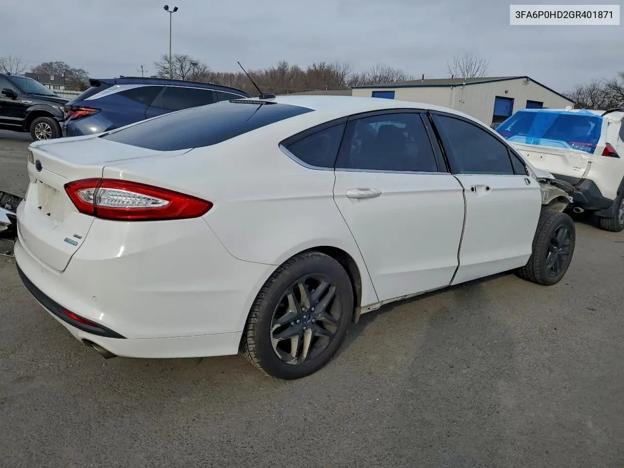 3FA6P0HD2GR401871 2016 Ford Fusion Se