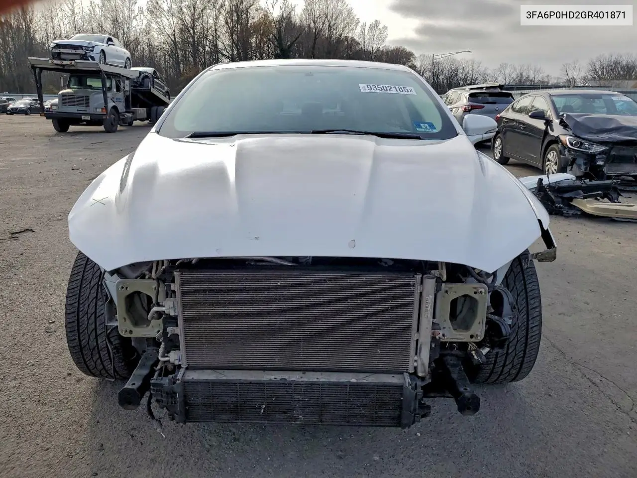 3FA6P0HD2GR401871 2016 Ford Fusion Se