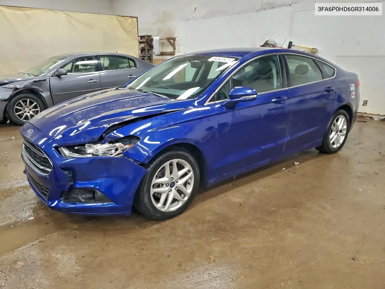 3FA6P0HD6GR314006 2016 Ford Fusion Se