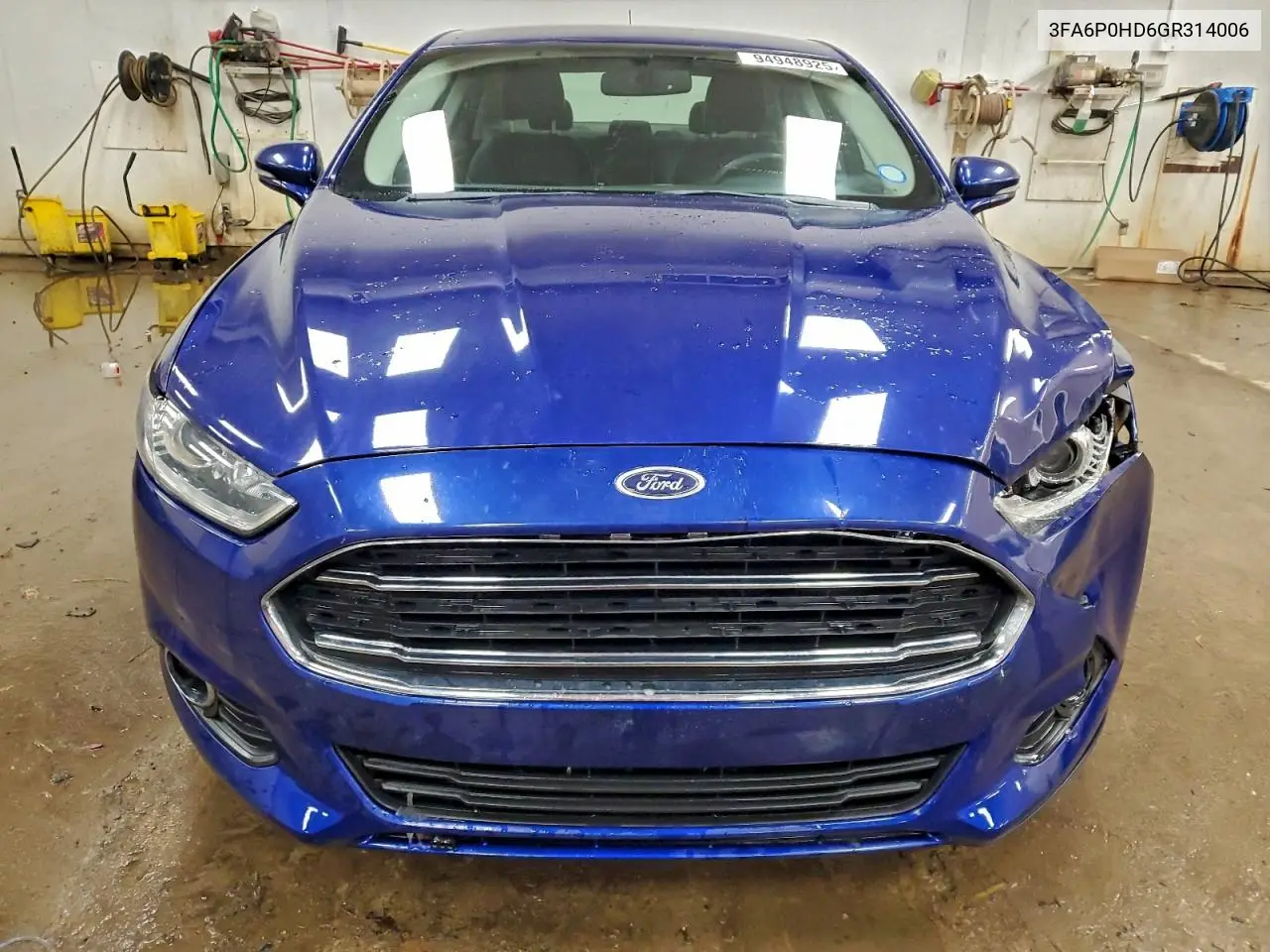 3FA6P0HD6GR314006 2016 Ford Fusion Se
