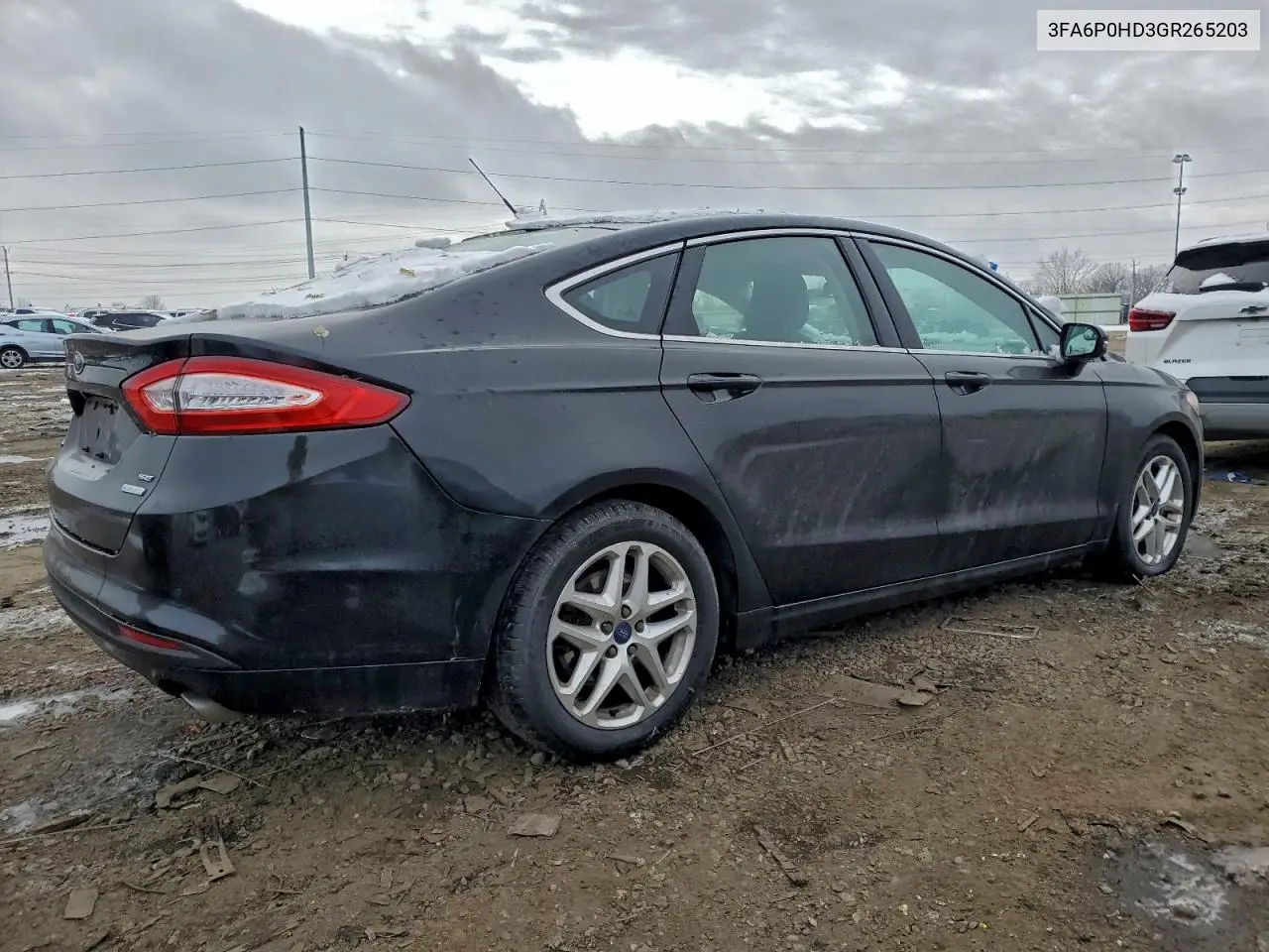 3FA6P0HD3GR265203 2016 Ford Fusion Se