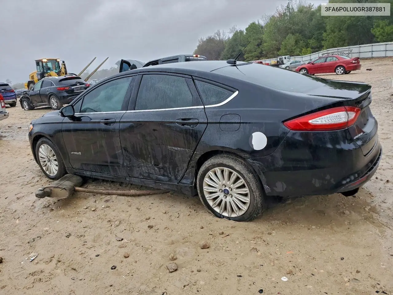 3FA6P0LU0GR387881 2016 Ford Fusion Se Hybrid