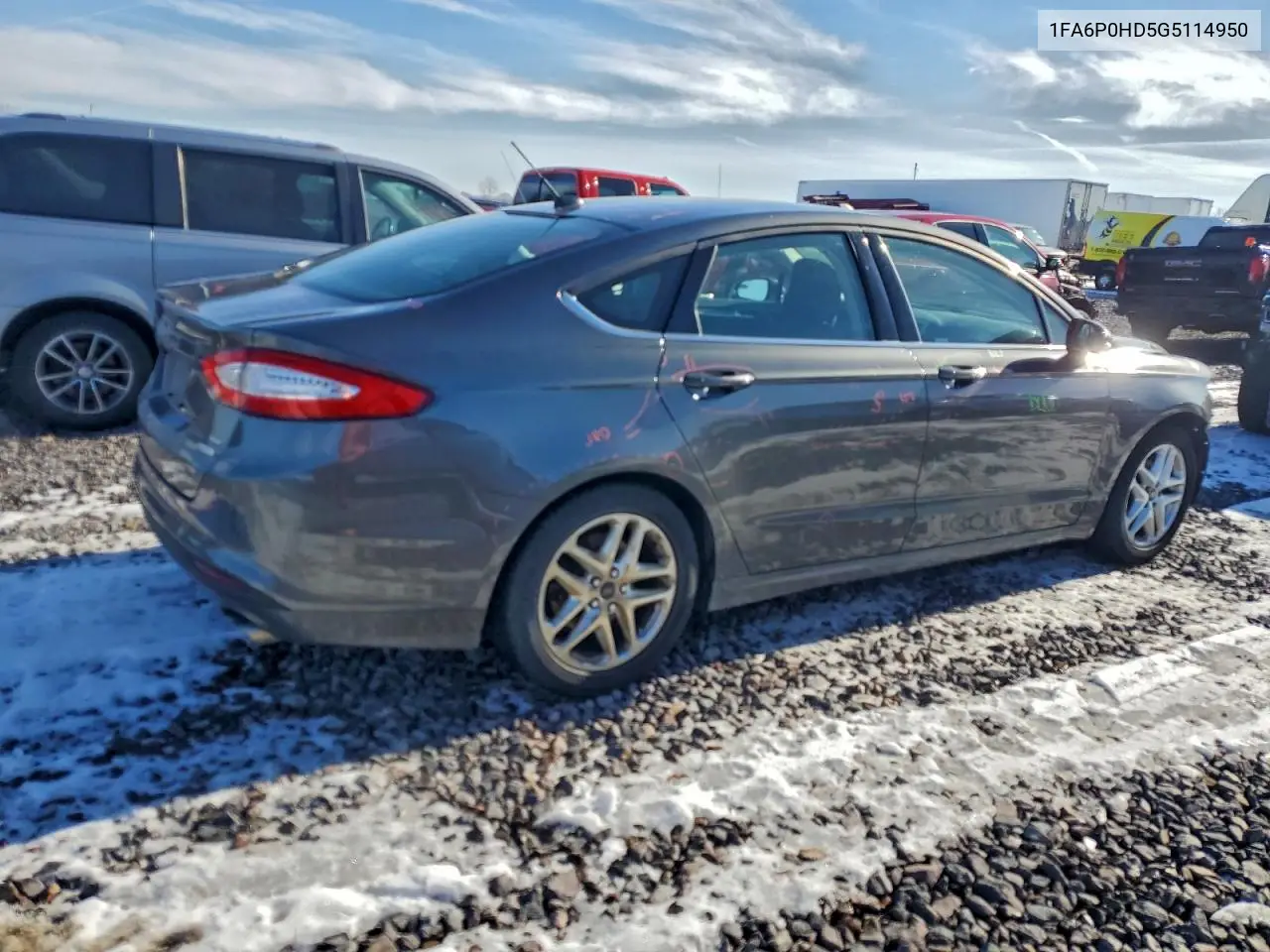 1FA6P0HD5G5114950 2016 Ford Fusion Se