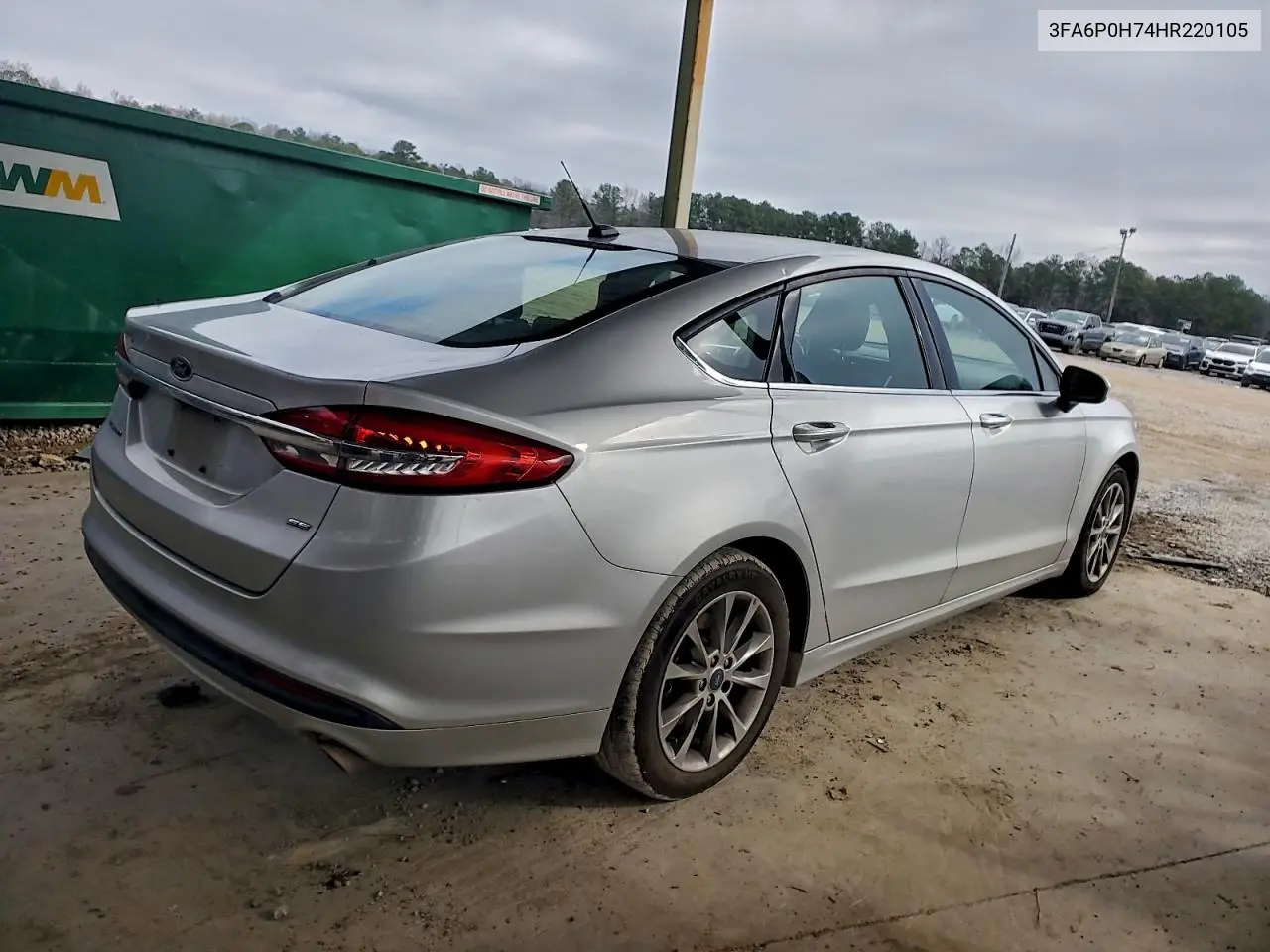 3FA6P0H74HR220105 2017 Ford Fusion Se
