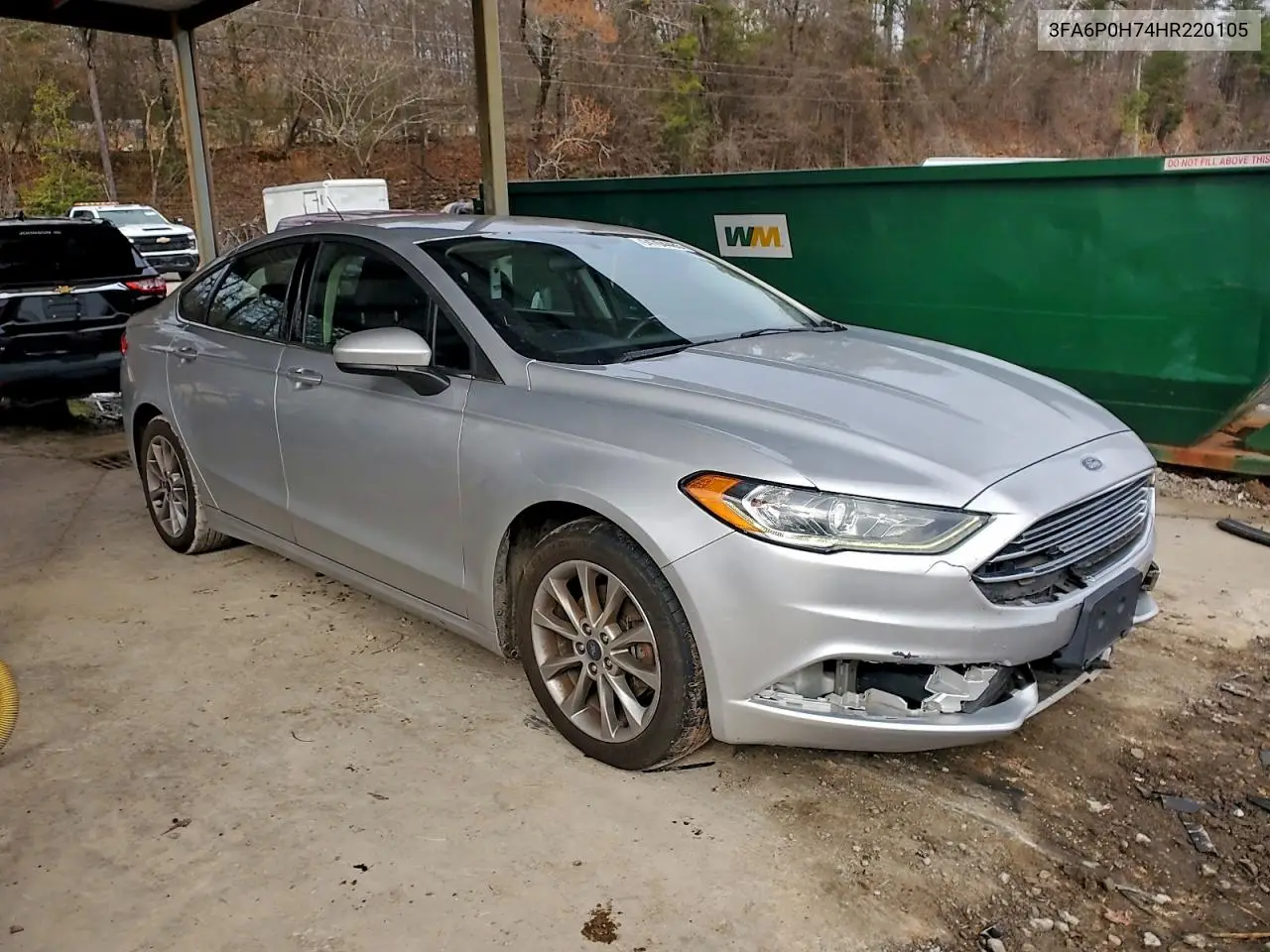 3FA6P0H74HR220105 2017 Ford Fusion Se