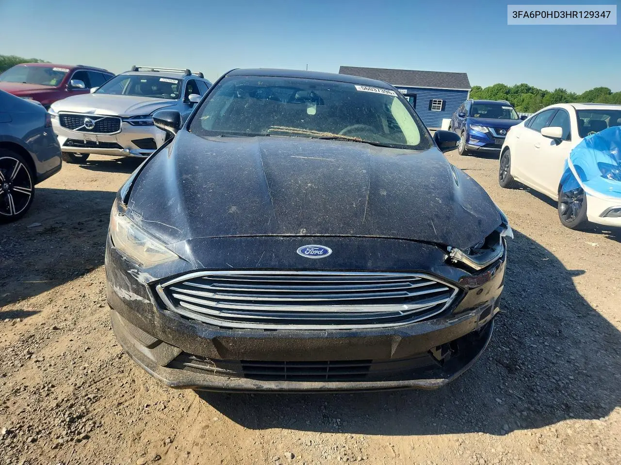 3FA6P0HD3HR129347 2017 Ford Fusion Se