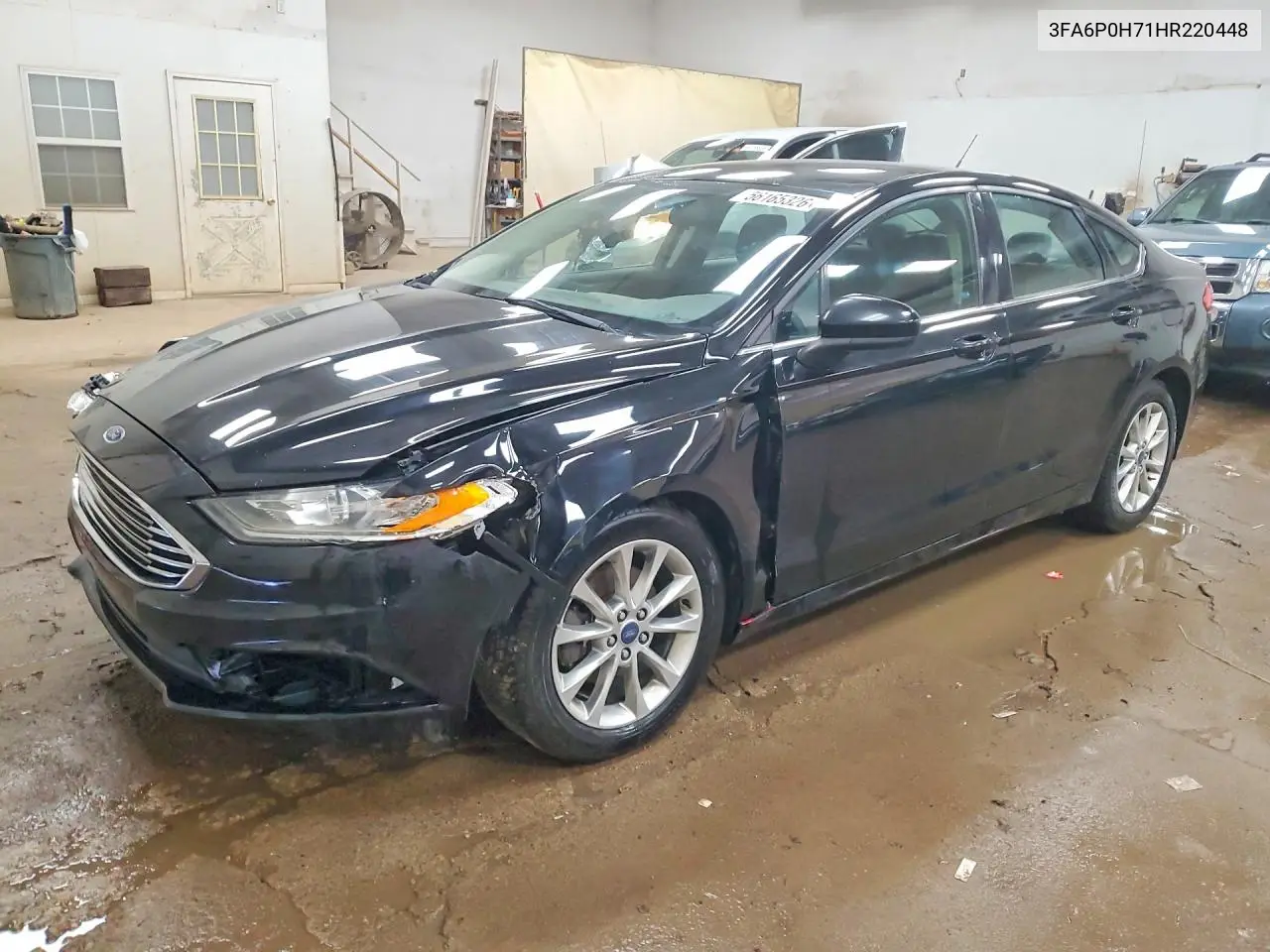 2017 Ford Fusion Se VIN: 3FA6P0H71HR220448 Lot: 56165326
