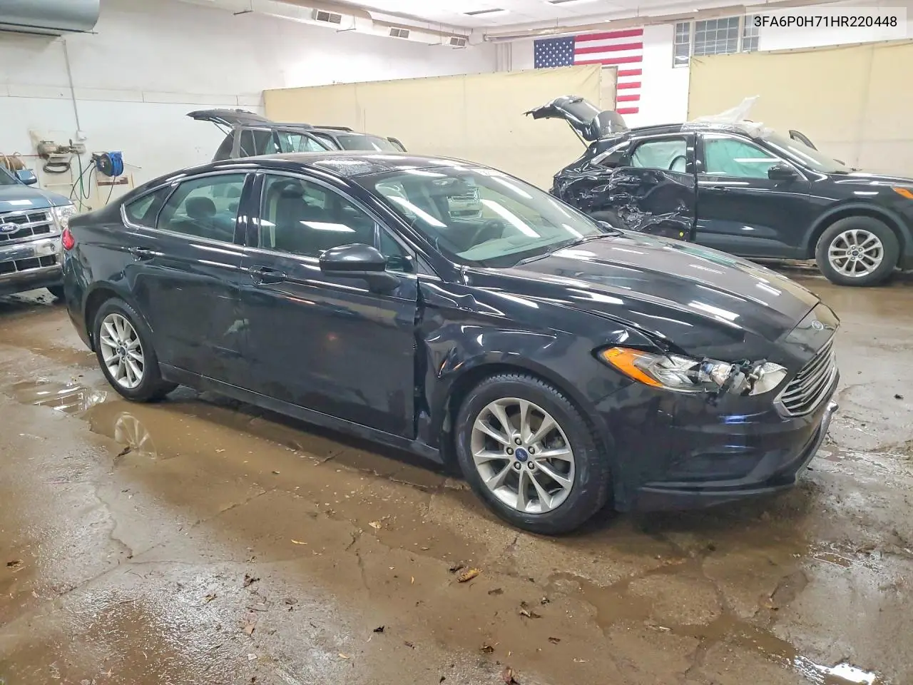 2017 Ford Fusion Se VIN: 3FA6P0H71HR220448 Lot: 56165326