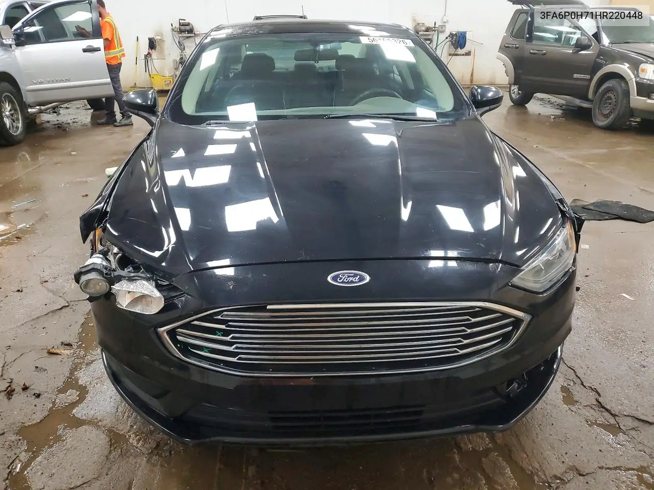 2017 Ford Fusion Se VIN: 3FA6P0H71HR220448 Lot: 56165326