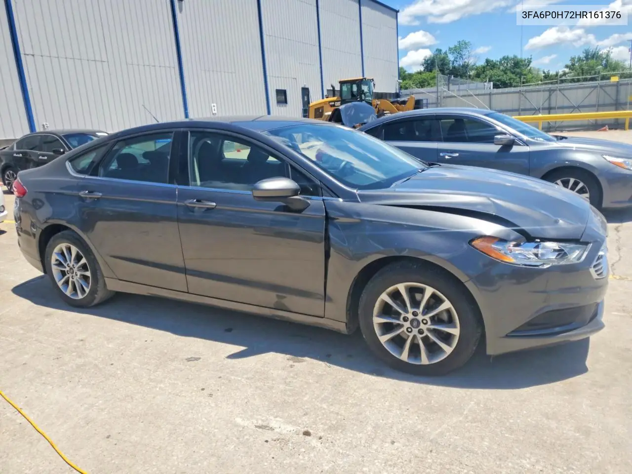 2017 Ford Fusion Se VIN: 3FA6P0H72HR161376 Lot: 57921226